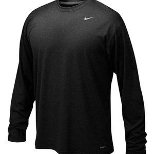 Nike Long Sleeve Black Workout Dri-FIT Shirt